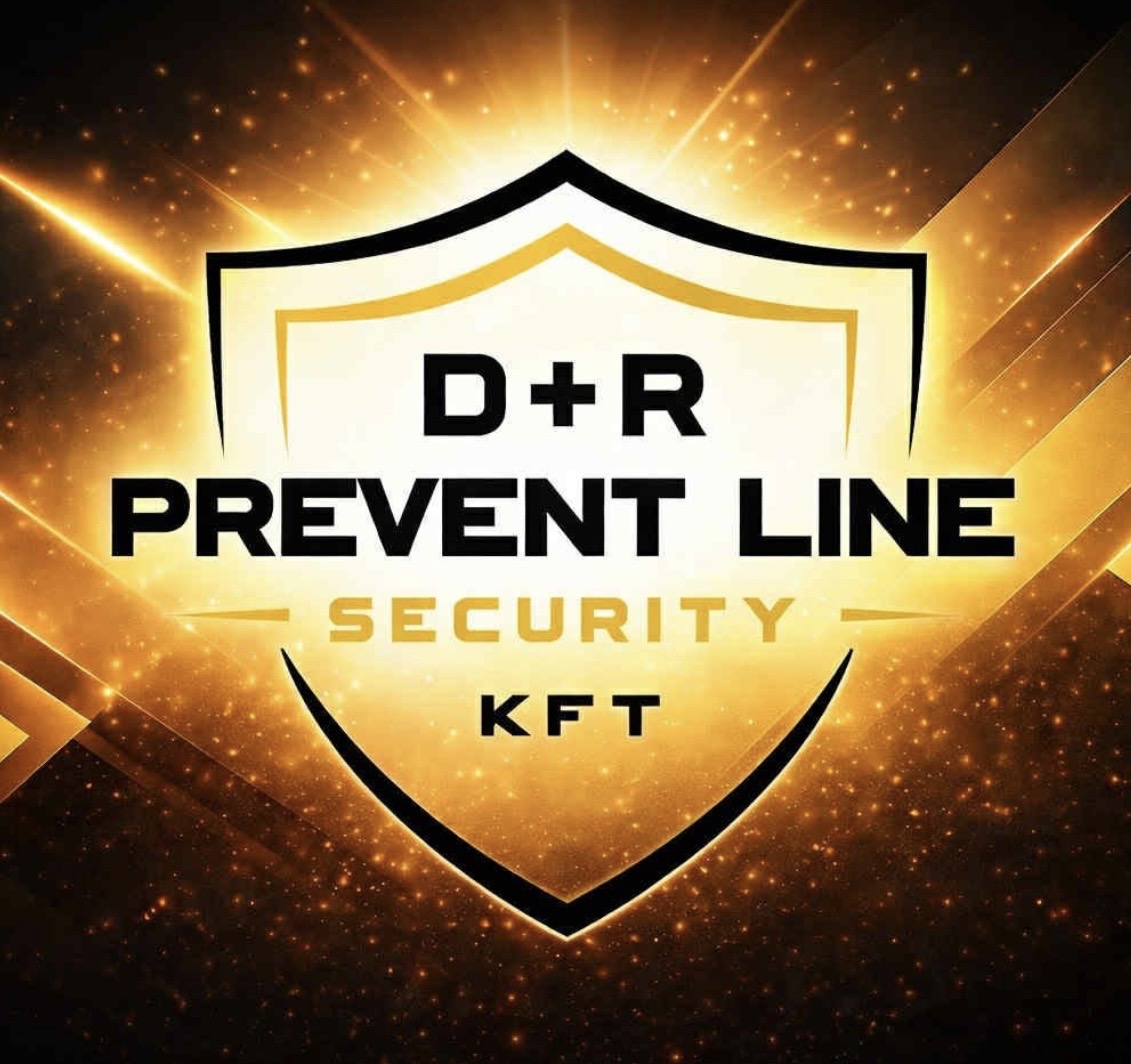 D+R Prevent Line Security Kft. arany logó